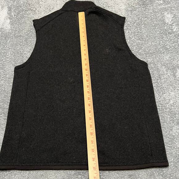 Patagonia Better Sweater Vest Mens Large Black Full Zip Outdoor Fleece Hiking - Picture 7 of 7